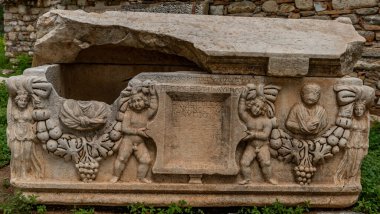 Aydın - Türkiye. Haziran 03, Aphrodisias Antik Şehir. Karacasu, Aydın - Türkiye. Aşk tanrıçası Afrodit 'e adanmış antik Aphrodias kenti de Helenistik bir şehirdi. 