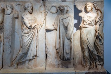 Aydın - Türkiye. Haziran 03, Aphrodisias Antik Şehir. Karacasu, Aydın - Türkiye. Aşk tanrıçası Afrodit 'e adanmış antik Aphrodias kenti de Helenistik bir şehirdi. 