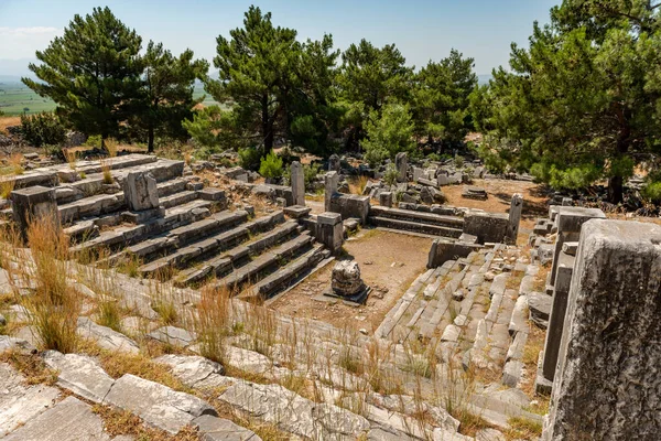 Aydin Turquía Junio 2019 Priene Antiguas Ruinas Ciudad Soke Aydin —  Fotos de Stock