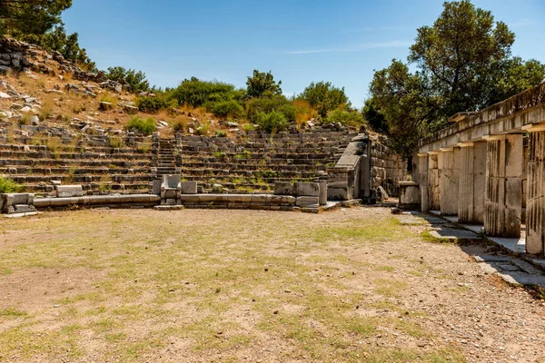 Aydin Turquie Juin 2019 Priene Ancient City Ruins Soke Aydin — Photo