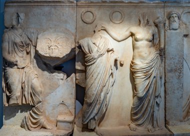 Aydın - Türkiye. Haziran 03, Aphrodisias Antik Şehir. Karacasu, Aydın - Türkiye. Aşk tanrıçası Afrodit 'e adanmış antik Aphrodias kenti de Helenistik bir şehirdi. 