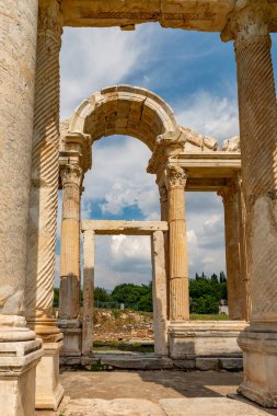 Aydın - Türkiye. Haziran 03, Aphrodisias Antik Şehir. Karacasu, Aydın - Türkiye. Aşk tanrıçası Afrodit 'e adanmış antik Aphrodias kenti de Helenistik bir şehirdi. 