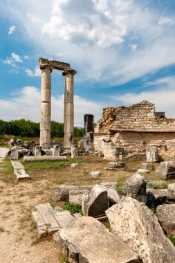 Aydın - Türkiye. Haziran 03, Aphrodisias Antik Şehir. Karacasu, Aydın - Türkiye. Aşk tanrıçası Afrodit 'e adanmış antik Aphrodias kenti de Helenistik bir şehirdi. 