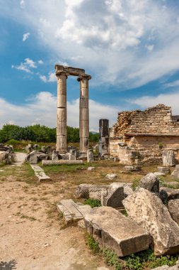 Aydın - Türkiye. Haziran 03, Aphrodisias Antik Şehir. Karacasu, Aydın - Türkiye. Aşk tanrıçası Afrodit 'e adanmış antik Aphrodias kenti de Helenistik bir şehirdi. 