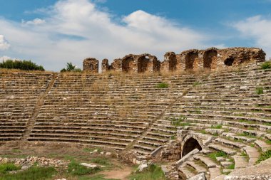 Aydın - Türkiye. Haziran 03, Aphrodisias Antik Şehir. Karacasu, Aydın - Türkiye. Aşk tanrıçası Afrodit 'e adanmış antik Aphrodias kenti de Helenistik bir şehirdi. 