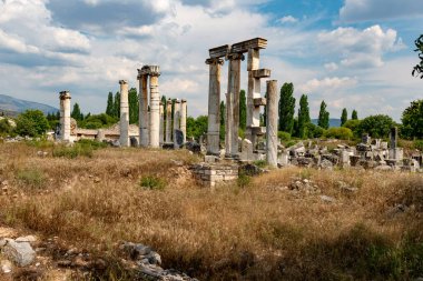 Aydın - Türkiye. Haziran 03, Aphrodisias Antik Şehir. Karacasu, Aydın - Türkiye. Aşk tanrıçası Afrodit 'e adanmış antik Aphrodias kenti de Helenistik bir şehirdi. 