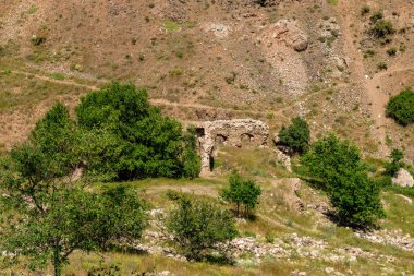 Elazığ, Harput / Türkiye - 13 Haziran 2018 Türkiye. Artuklu Mezopotamya 'daki Harput Kalesi