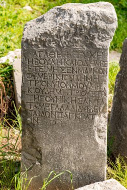 Didim, Aydın - Türkiye. 16 Mart 2018. Aydın 'ın Didim kentindeki Apollo Tapınağı - Türkiye