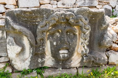 Didim, Aydın - Türkiye. 16 Mart 2018. Aydın 'ın Didim kentindeki Apollo Tapınağı - Türkiye