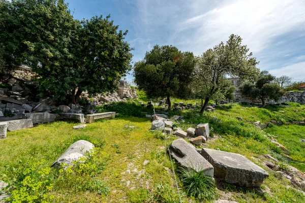 Didim Aydin Turquía Marzo 2018 Templo Apolo Didyma Didim Aydin —  Fotos de Stock