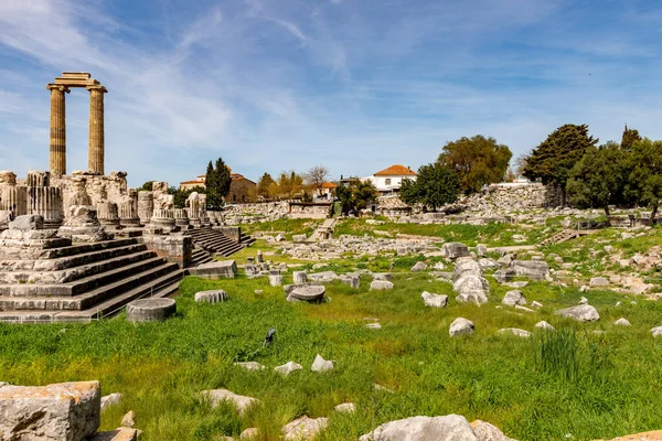 Didim, Aydin - Turkey. March 16, 2018. The Temple of Apollo at Didyma in Didim, Aydin - Turkey