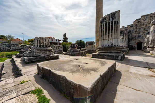 Didim Aydin Turquía Marzo 2018 Templo Apolo Didyma Didim Aydin —  Fotos de Stock