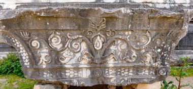 Didim, Aydın - Türkiye. 16 Mart 2018. Aydın 'ın Didim kentindeki Apollo Tapınağı - Türkiye