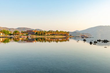 Selimiye Köyü, Marmaris - Mugla / Türkiye. 29 Nisan 2018. Selimiye Village Marmaris Manzarası