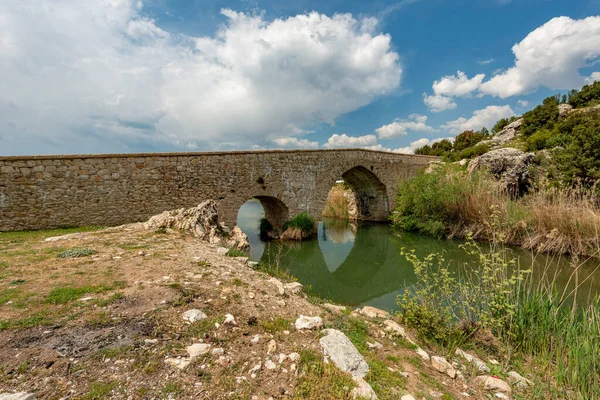 Seki Elmali Antalya Turkije April 2018 Xanthos Rivier Historische Ottomaanse — Stockfoto