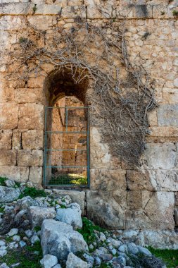 Fethiye, Mugla - Türkiye. 30 Ocak 2018. Tlos Antik Kenti, Türkiye 'nin Harabeleri