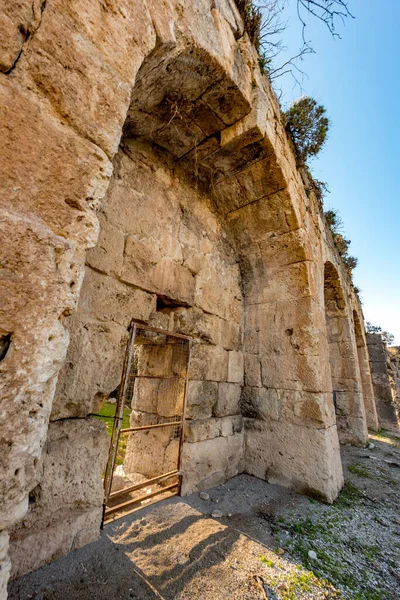 Fethiye Mugla Turquía Enero 2018 Las Ruinas Antigua Ciudad Tlos — Foto de Stock