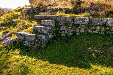 Fethiye, Mugla - Türkiye. 30 Ocak 2018. Tlos Antik Kenti, Türkiye 'nin Harabeleri