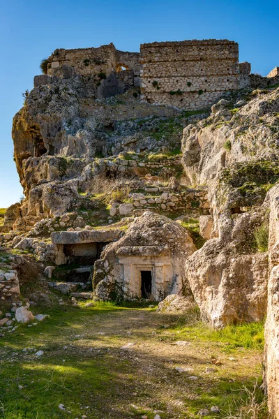 Fethiye Mugla Turquie Janvier 2018 Les Ruines Ville Antique Tlos — Photo