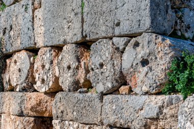 Fethiye, Mugla - Türkiye. 30 Ocak 2018. Tlos Antik Kenti, Türkiye 'nin Harabeleri