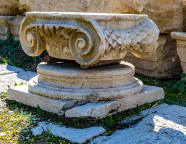 Fethiye, Mugla - Türkiye. 30 Ocak 2018. Tlos Antik Kenti, Türkiye 'nin Harabeleri