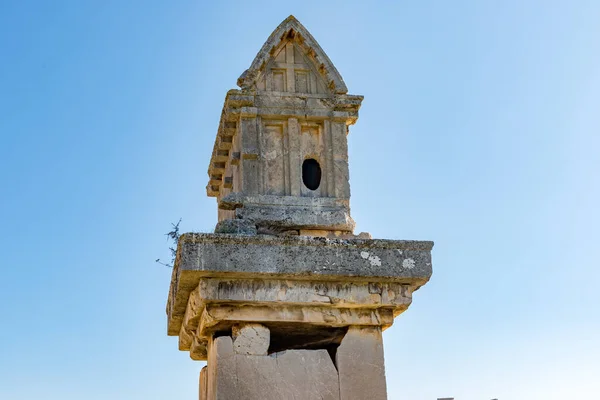 アンタルヤ トルコ 2018年1月30日 Xanthosの古代都市 レトゥーン ザントス ザントス ザントス カスで アンタルヤ — ストック写真
