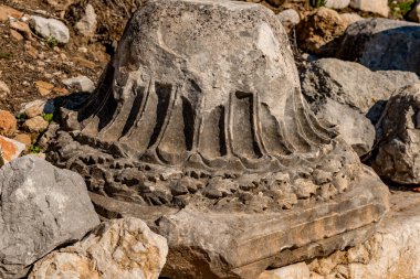 Antalya, Kas 'taki antik şehir Xanthos - Letoon (Xantos, Xhantos, Xanths) - Türkiye. Halkının kahramanca eylemleriyle ünlendi.