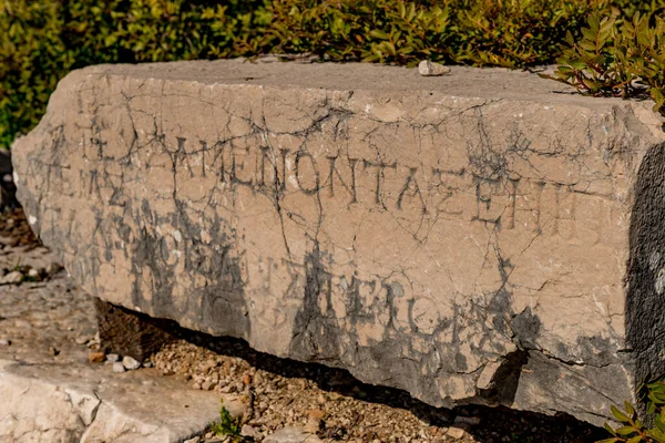 Kas Antalya Turquia Janeiro 2018 Cidade Antiga Patara Kas Antalya — Fotografia de Stock