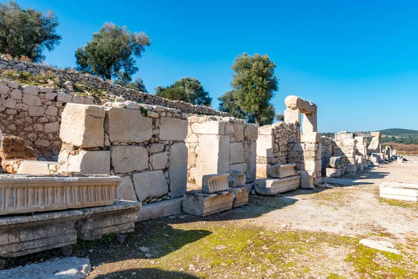 Kas Antalya Turkey Січня 2018 Стародавнє Місто Патара Касі Анталія — стокове фото