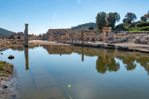 Kas Antalya Turquia Janeiro 2018 Cidade Antiga Patara Kas Antalya — Fotografia de Stock