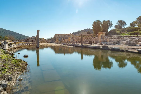 Kas Antalya Turquia Janeiro 2018 Cidade Antiga Patara Kas Antalya — Fotografia de Stock