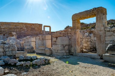 Kas, Antalya - Türkiye. 30 Ocak 2018. Antalya, Kas 'taki Patara Antik Kenti MÖ V yüzyılda kuruldu ve kısa sürede Lycia' nın en büyük limanı haline geldi..