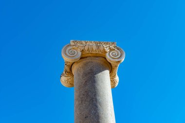 Kas, Antalya - Türkiye. 30 Ocak 2018. Antalya, Kas 'taki Patara Antik Kenti MÖ V yüzyılda kuruldu ve kısa sürede Lycia' nın en büyük limanı haline geldi..