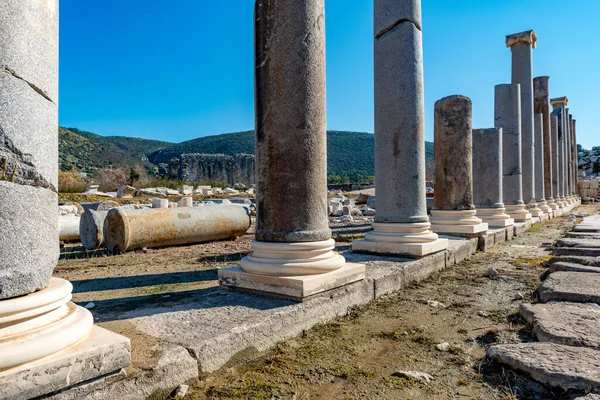 Kas Antalya Turcja Stycznia 2018 Starożytne Miasto Patara Kas Antalya — Zdjęcie stockowe