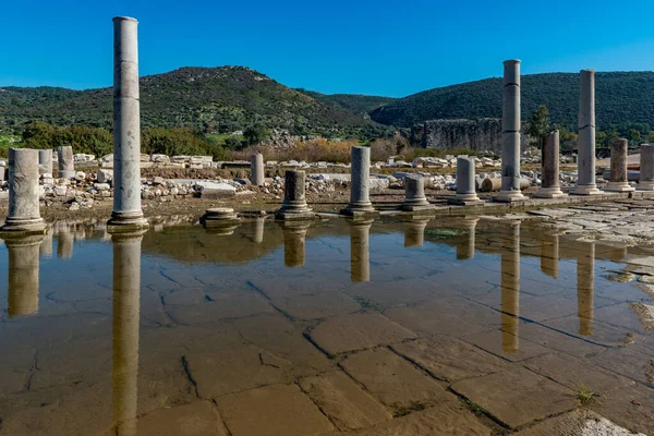 Kas Antalya Turquia Janeiro 2018 Cidade Antiga Patara Kas Antalya — Fotografia de Stock