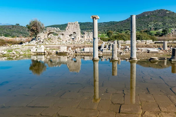 Kas Antalya Turcja Stycznia 2018 Starożytne Miasto Patara Kas Antalya — Zdjęcie stockowe