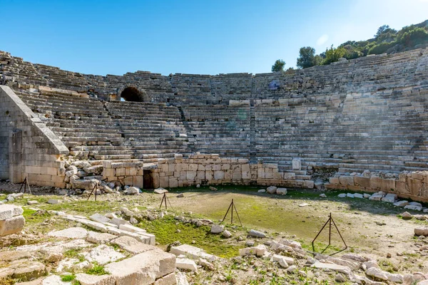 Kas Antalya Turkije Januari 2018 Oude Stad Patara Kas Antalya — Stockfoto