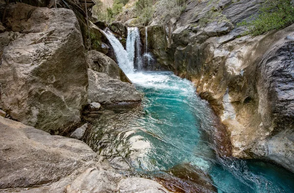 Alanya, Antalya, Türkiye. Şubat 01, 2018. Sapadere Kanyonu Kış Saati Alanya, Antalya - Türkiye.