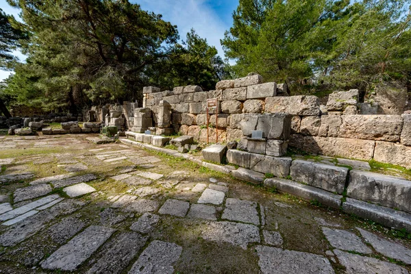 Kemer Antalya Turquía Febrero 2018 Antigua Ciudad Phaselis Tekirova Kemer — Foto de Stock