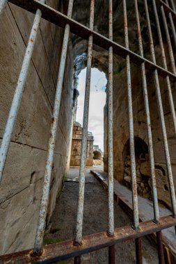 Antalya, hindi. 20 Şubat 2018. Antalya 'nın 19 km doğusundaki Perge Antalya antik kenti, Antalya' nın en önemli şehirlerinden biriydi.. 