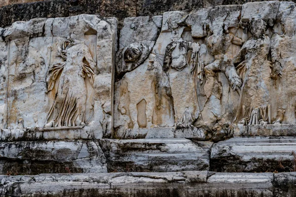 Antalya Turquia Fevereiro 2018 Perge Cidade Antiga Antalya Turquia Perge — Fotografia de Stock