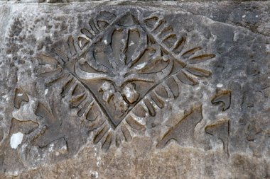 Antalya, hindi. 20 Şubat 2018. Antalya 'nın 19 km doğusundaki Perge Antalya antik kenti, Antalya' nın en önemli şehirlerinden biriydi..