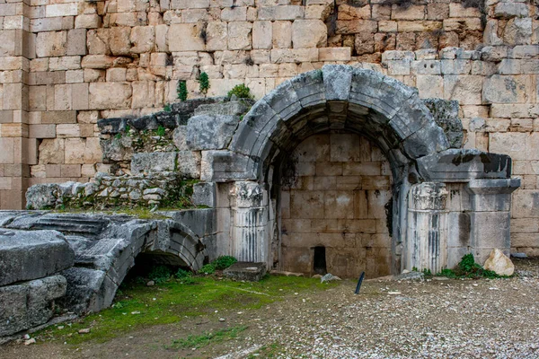 Antalya Turkiet Februari 2018 Perge Ancient City Antalya Turkiet Perge — Stockfoto