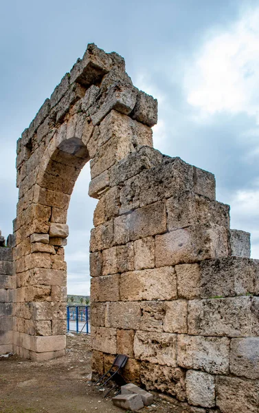 Antalya Törökország 2018 Február Perge Ókori Város Antalya Turkey Perge — Stock Fotó