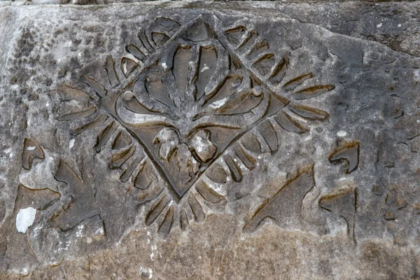 Antalya, hindi. 20 Şubat 2018. Antalya 'nın 19 km doğusundaki Perge Antalya antik kenti, Antalya' nın en önemli şehirlerinden biriydi..