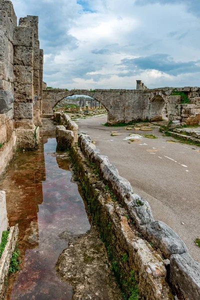 Antalya Turquie Février 2018 Perge Ancient City Antalya Turquie Perge — Photo