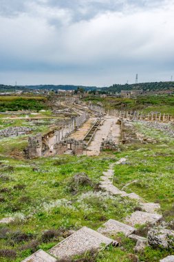 Antalya, hindi. Şubat 04, 2018. Perge Antik Kenti, Antalya - Türkiye.