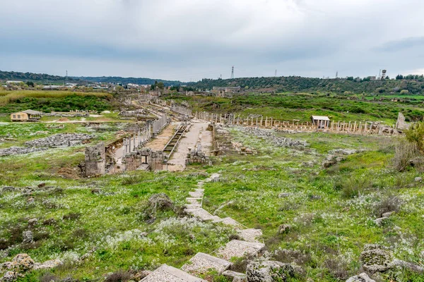 Antalya Turquie Février 2018 Perge Ancient City Antalya Turquie — Photo