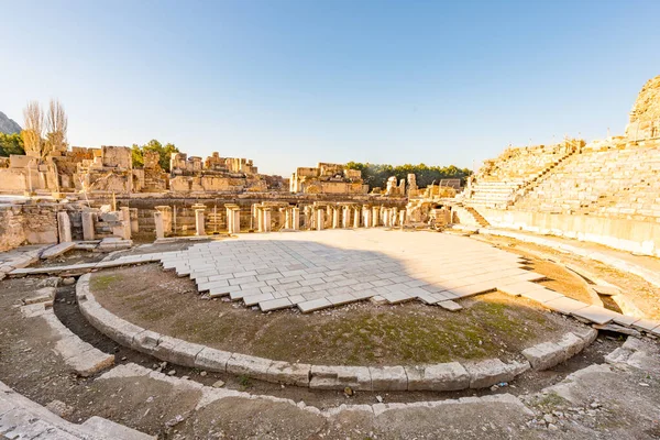 Selcuk Izmir Turkije December 2017 Celsus Bibliotheek Oude Stad Efeze — Stockfoto