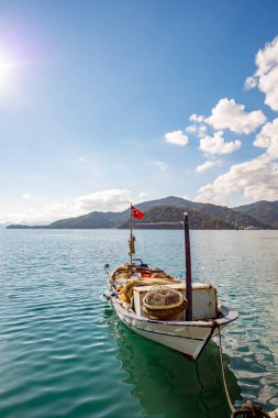 Gocek, Mugla - Türkiye. 27 Aralık 2017. Gocek 'te güzel bir gün, Mugla - Türkiye.